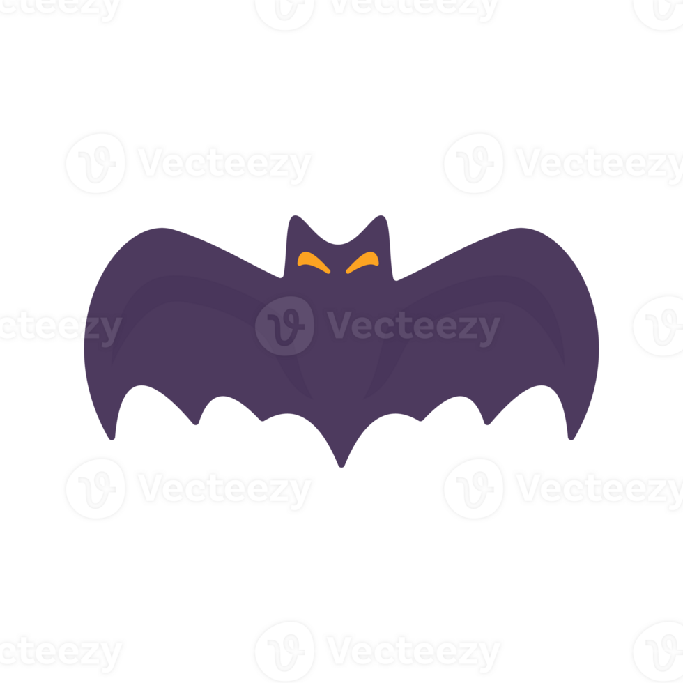 vampire bat cartoon scary ghost bat Blood on Halloween png