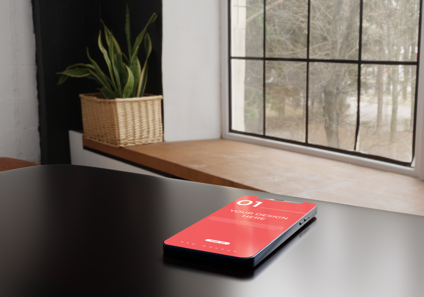 smartphone Mockup Template psd