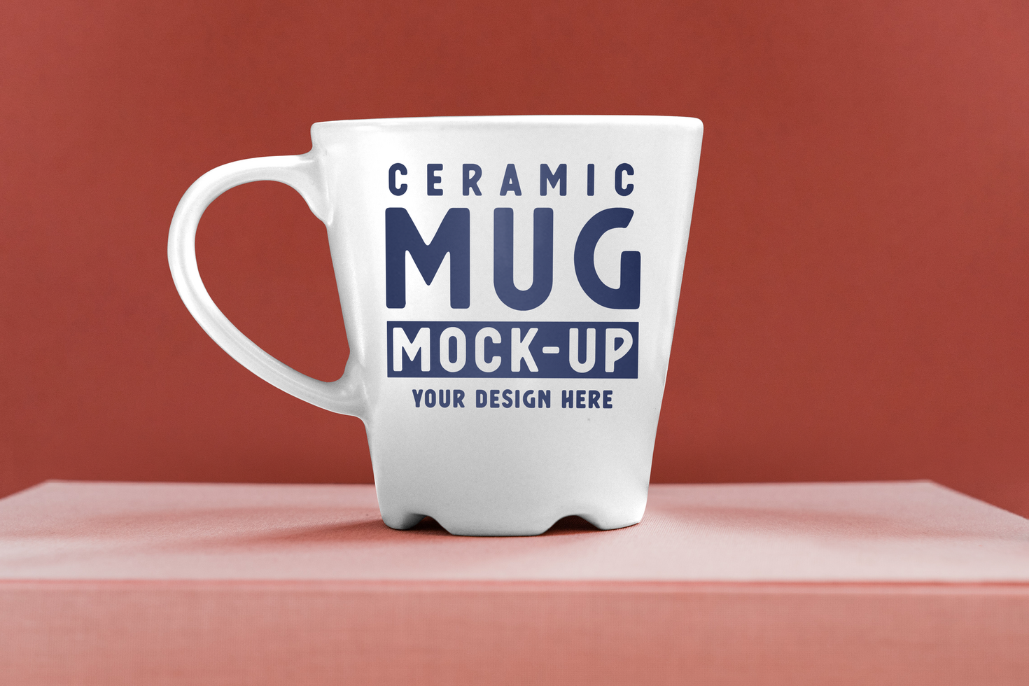 White Coffee Mug Mockup Template Editable psd