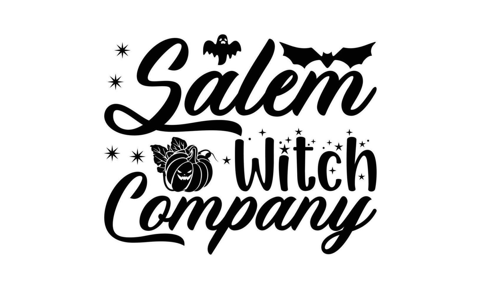 Salem Witch Company T Shirt vector