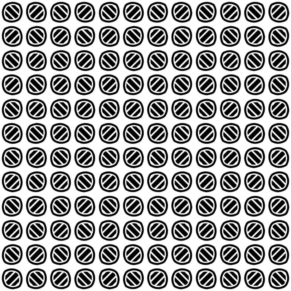Black and white seamless abstract pattern. Background and backdrop. Grayscale ornamental design. vector