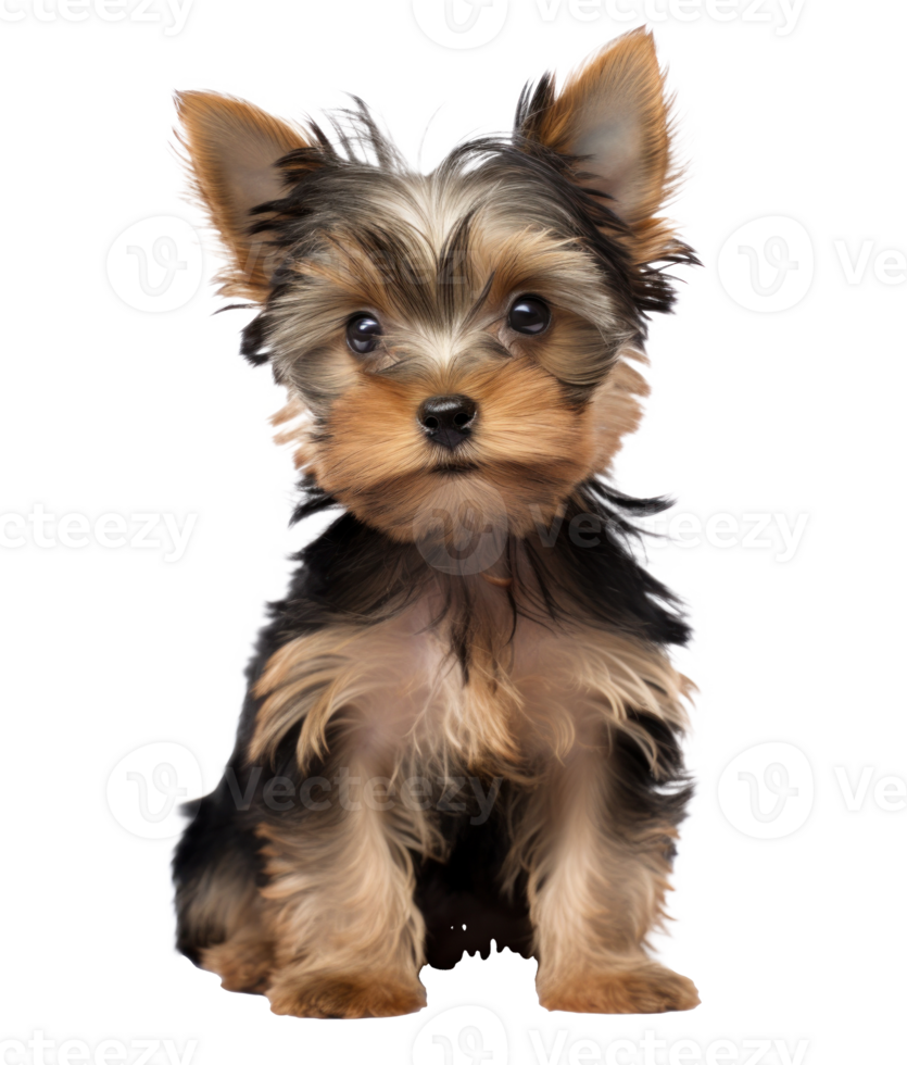 Yorkshire terrier chien isolé png