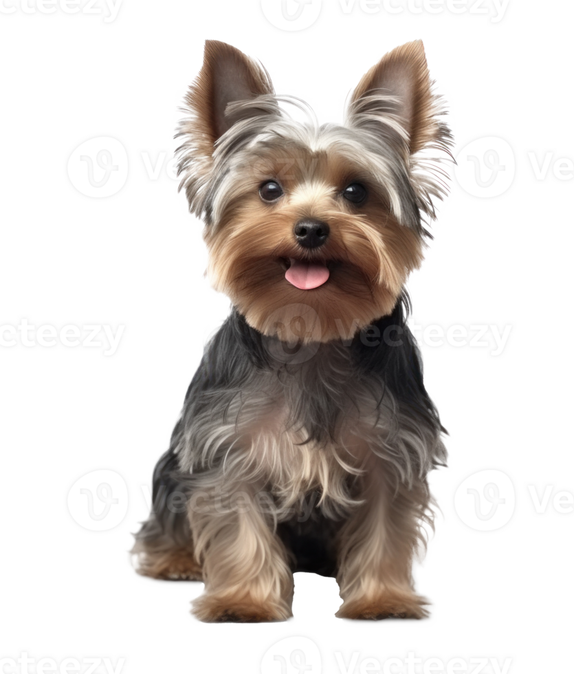 Yorkshire terrier perro aislado png