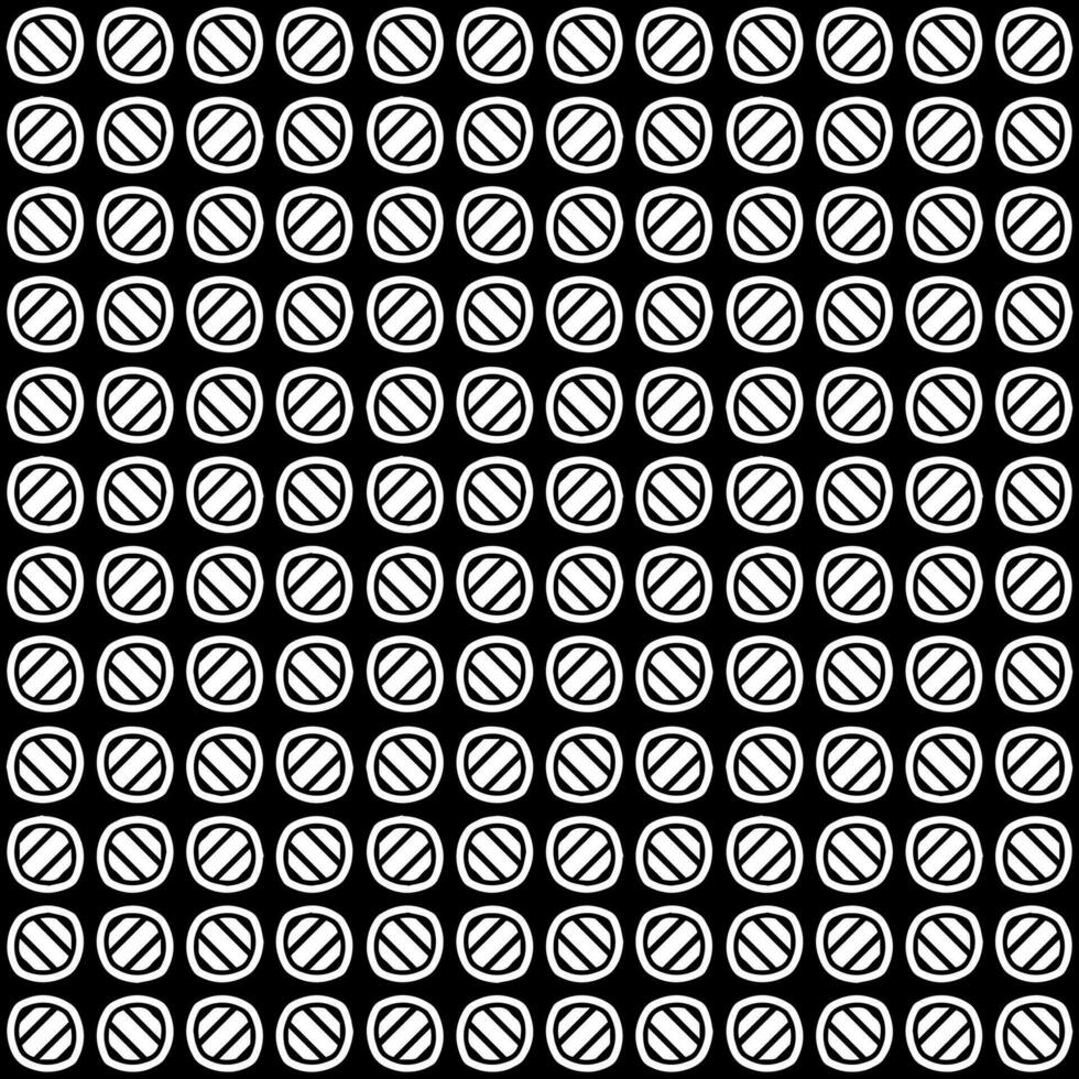 Black and white seamless abstract pattern. Background and backdrop. Grayscale ornamental design. vector