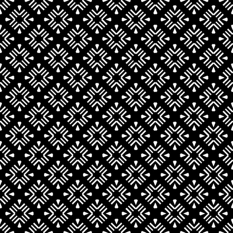 Black and white seamless abstract pattern. Background and backdrop. Grayscale ornamental design. vector