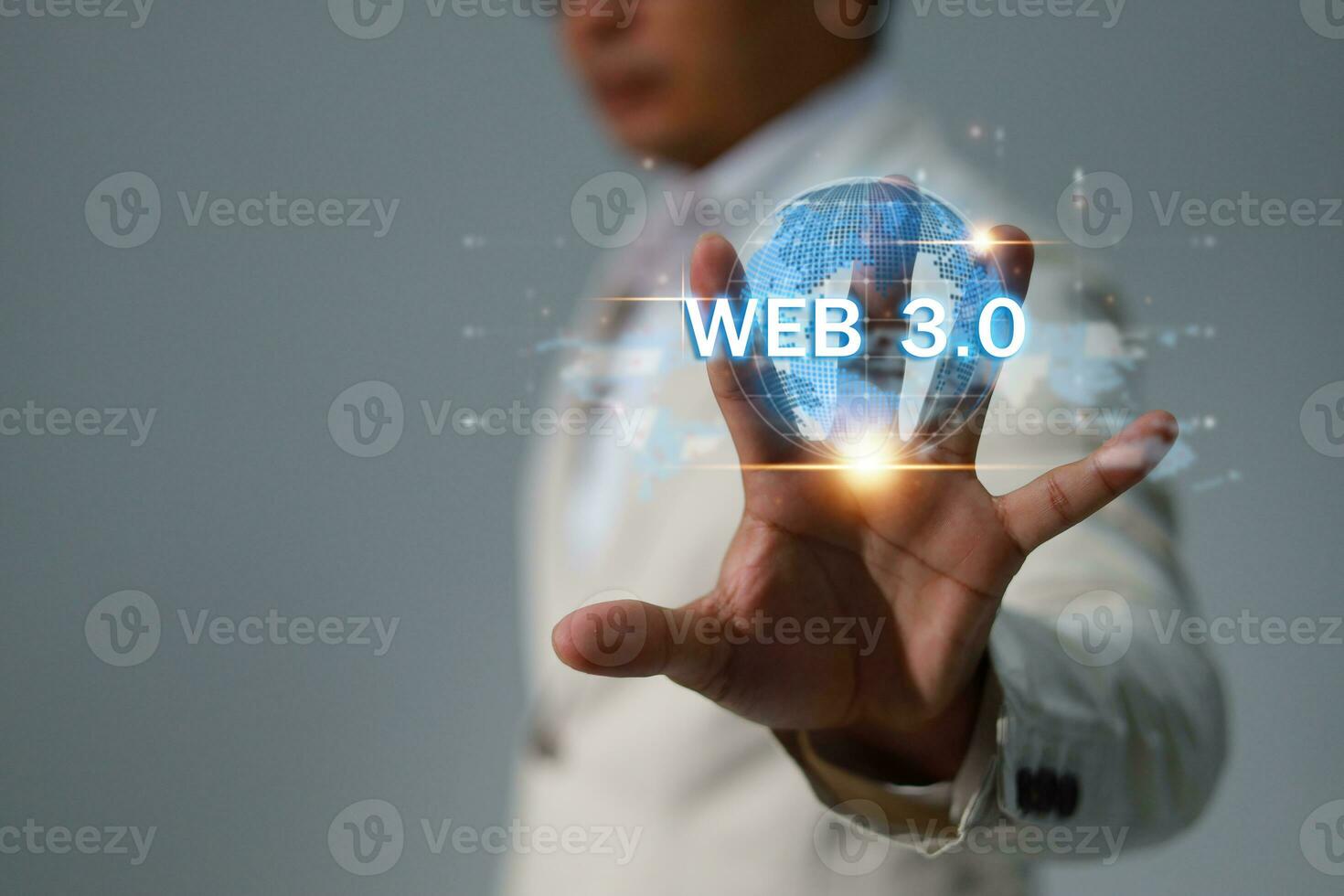 Technology and WEB 3.0  and storage online for computer business network ideas connected to Internet server services for cloud transfer shown in the future Network of Data. photo