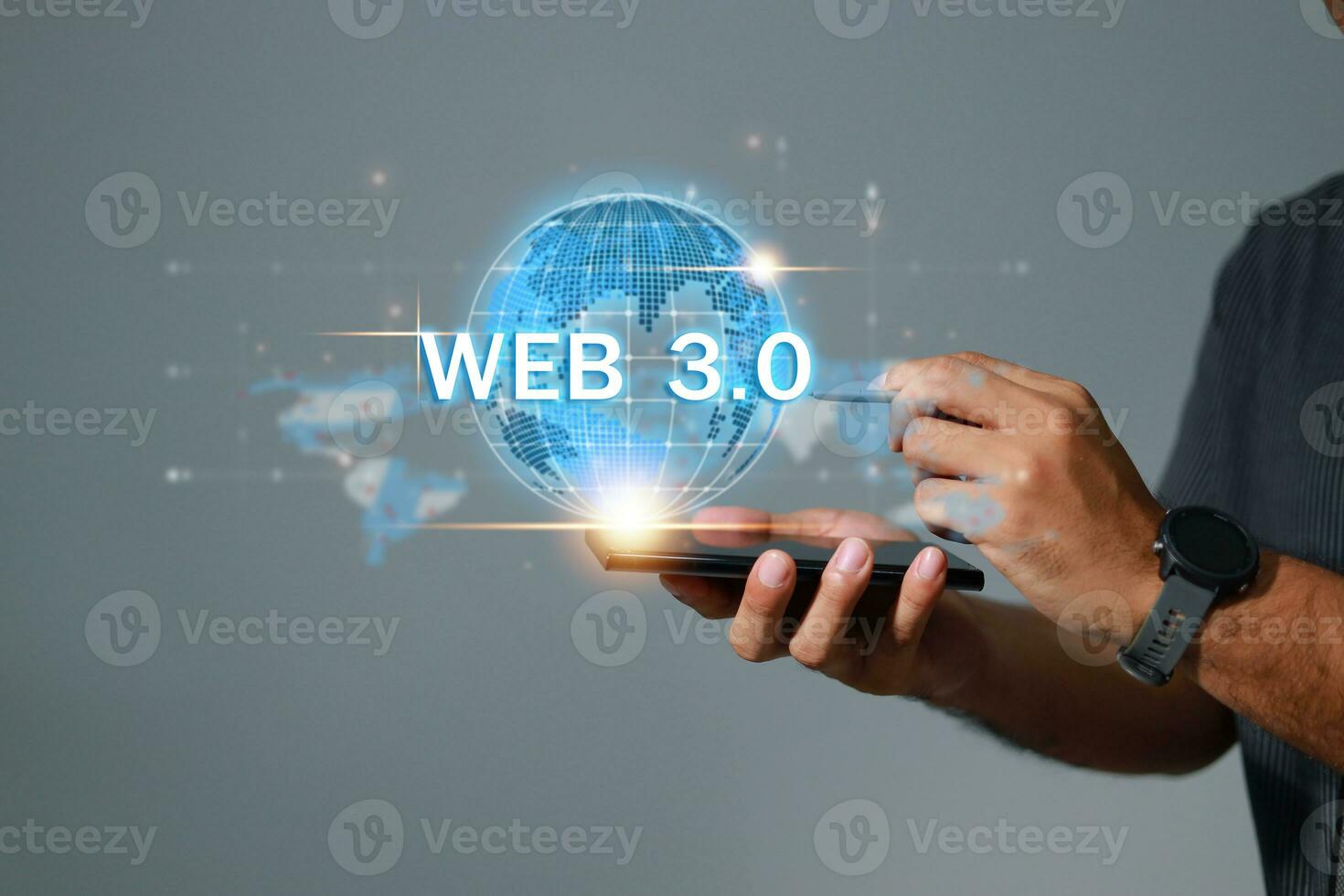 Technology and WEB 3.0  and storage online for computer business network ideas connected to Internet server services for cloud transfer shown in the future Network of Data. photo