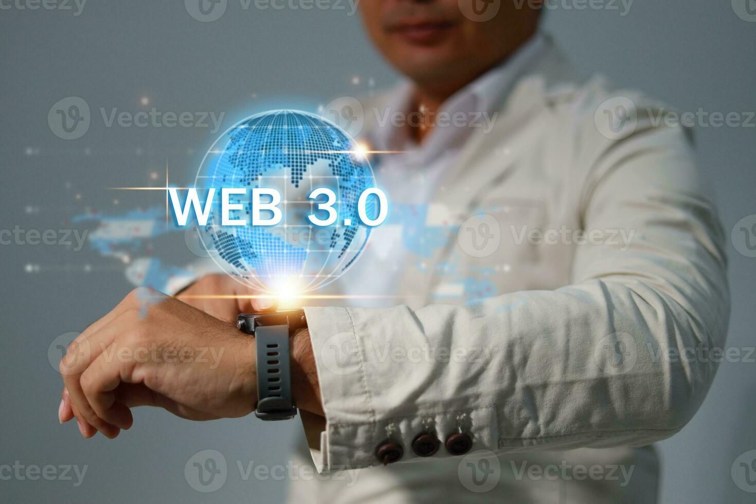 Technology and WEB 3.0  and storage online for computer business network ideas connected to Internet server services for cloud transfer shown in the future Network of Data. photo