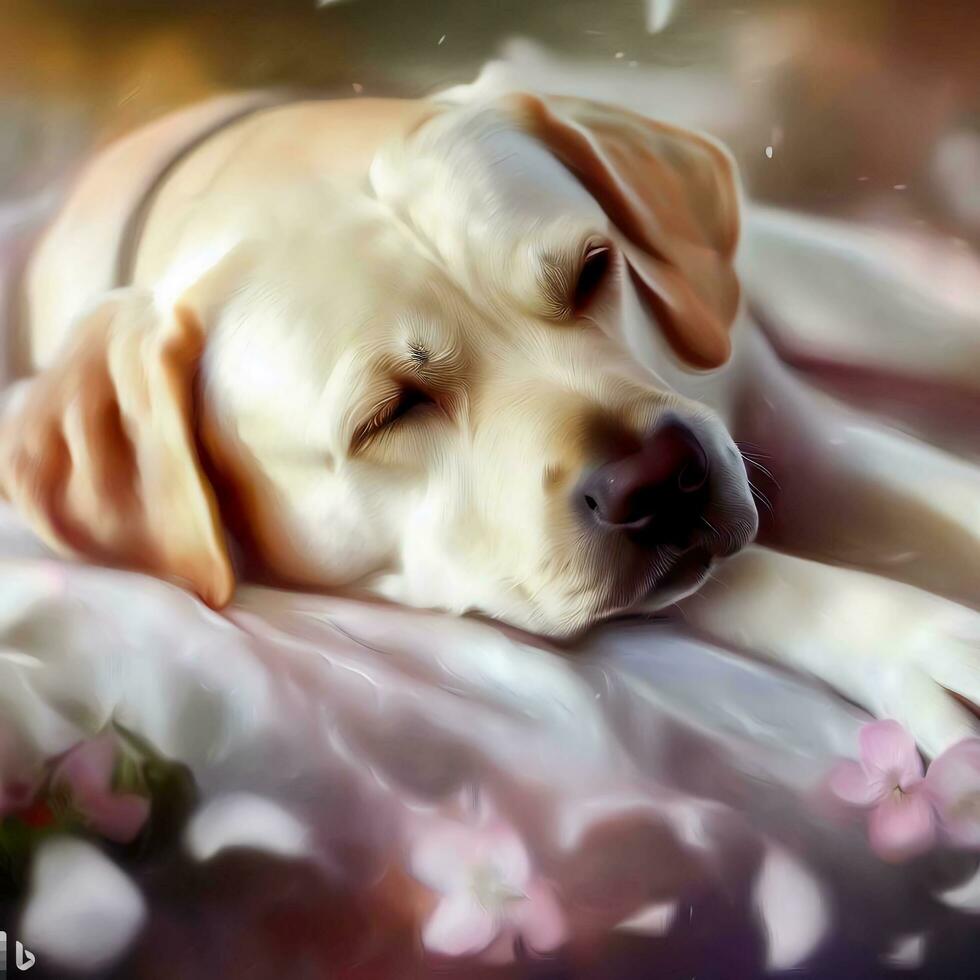 Free Dog AI Generative Image photo