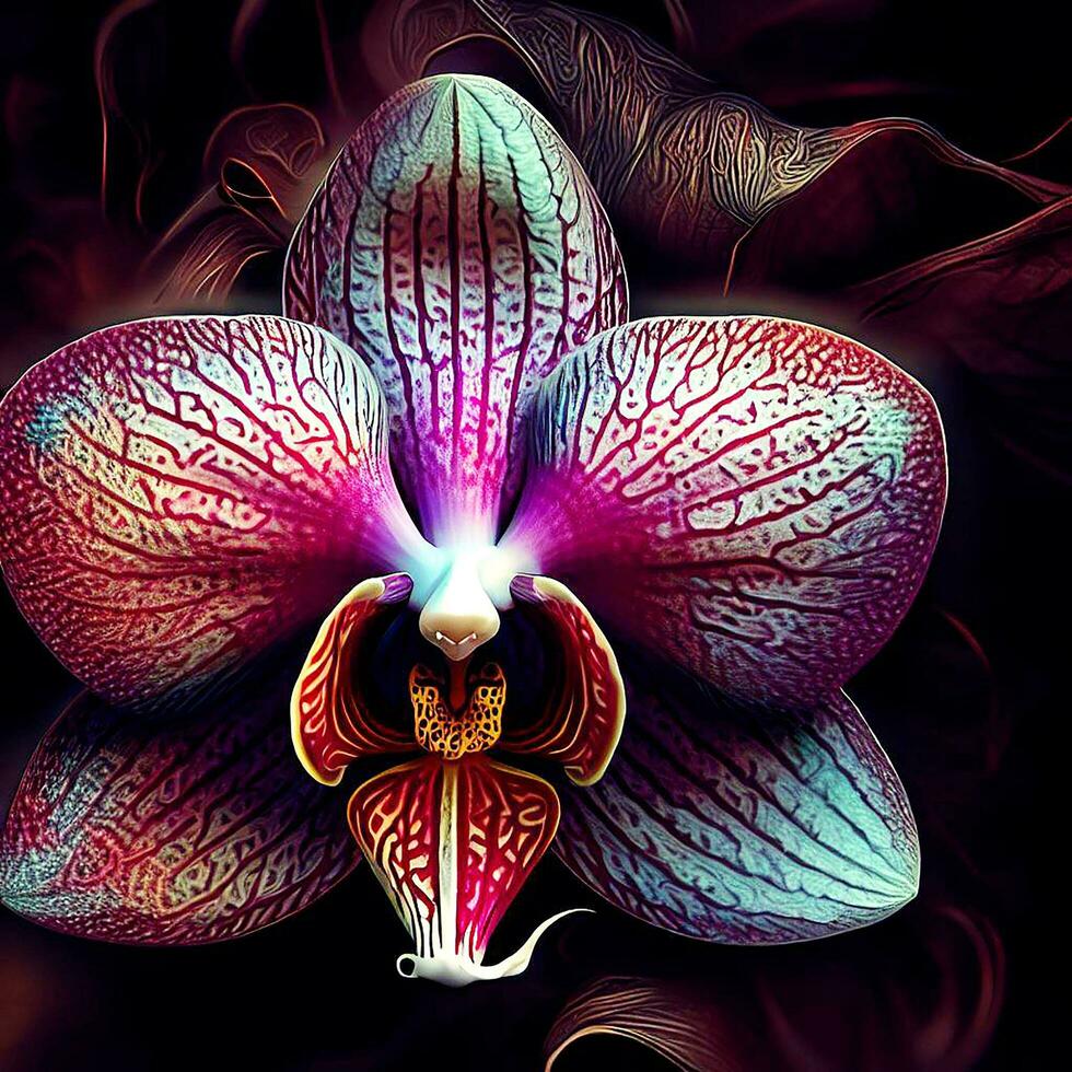 Flower Free Ai Generative Image photo