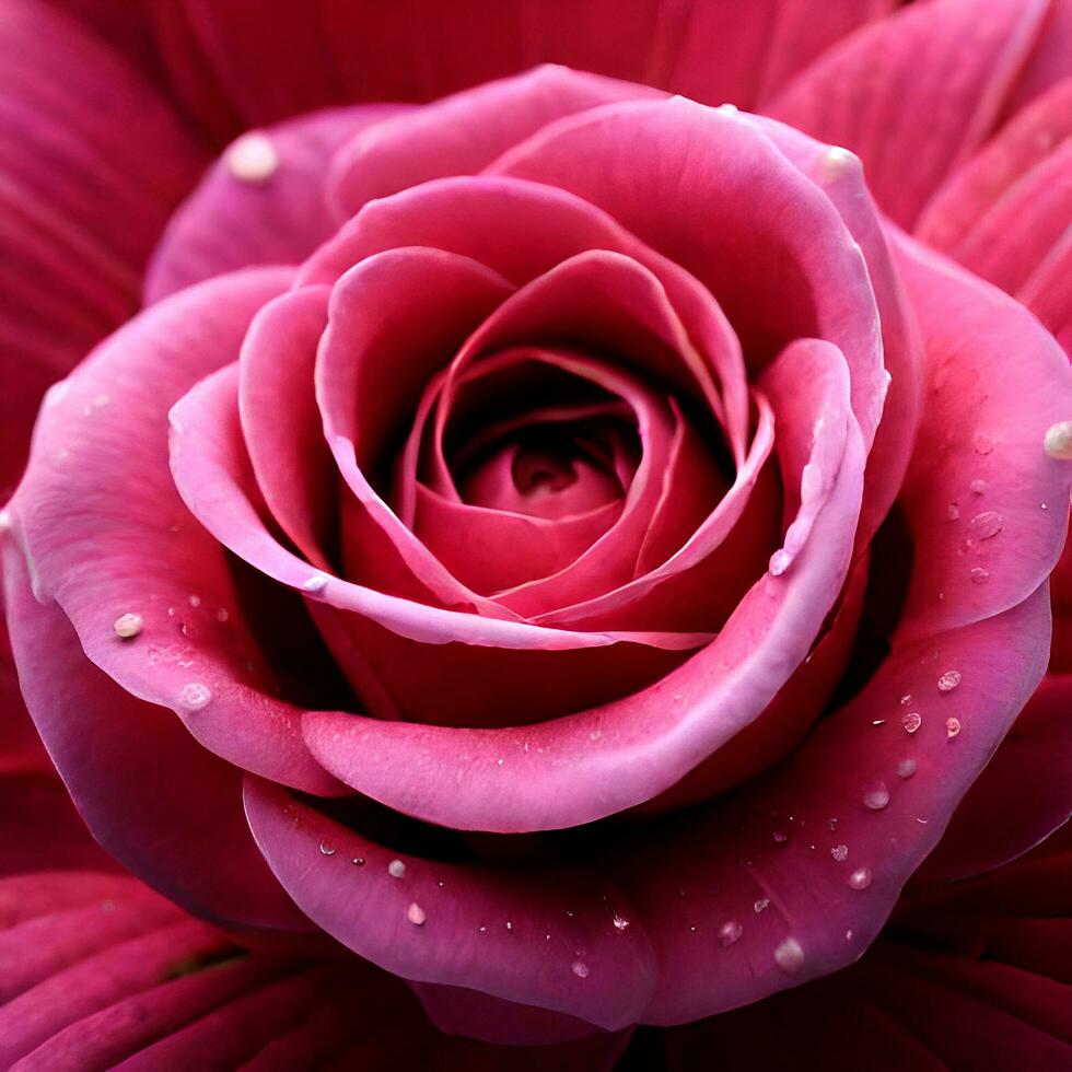 Free Flower AI Generative Image photo