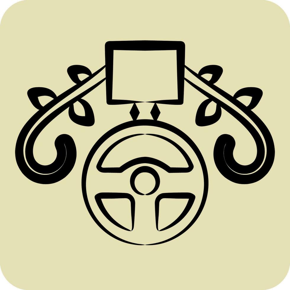 Icon Medal. related to Racing symbol. hand drawn style. simple design editable. simple illustration vector