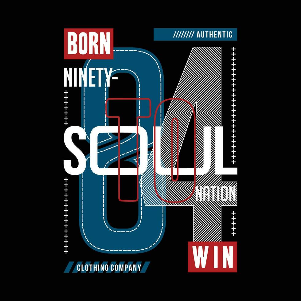 born to win typography graphic design, for t shirt prints, vector illustration