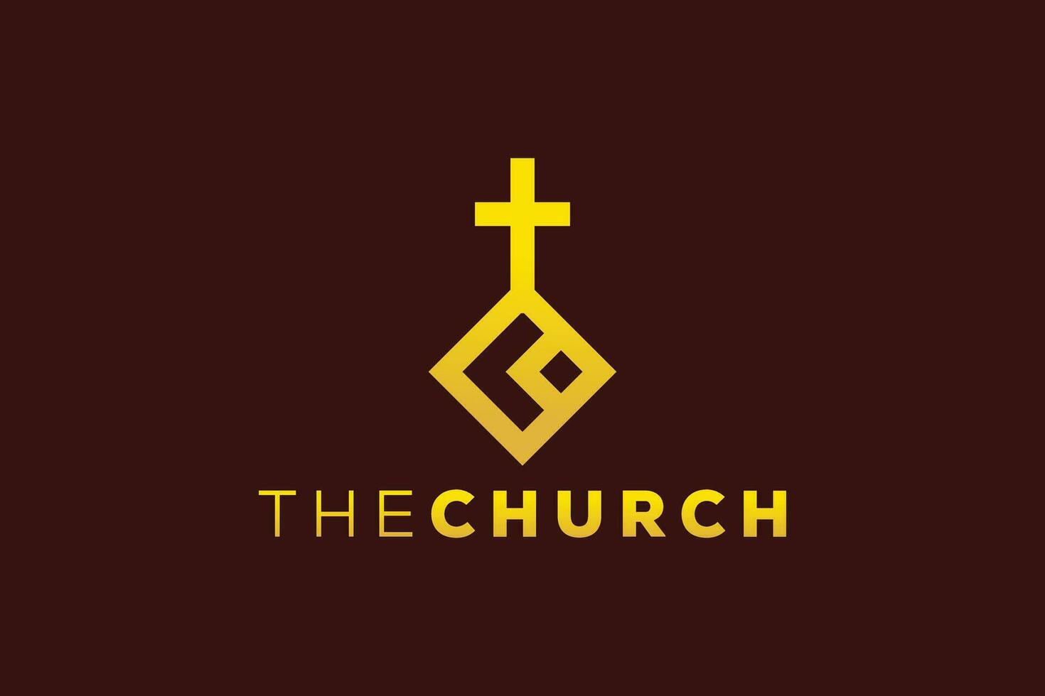 Trendy and Professional letter K church sign Christian and peaceful vector logo