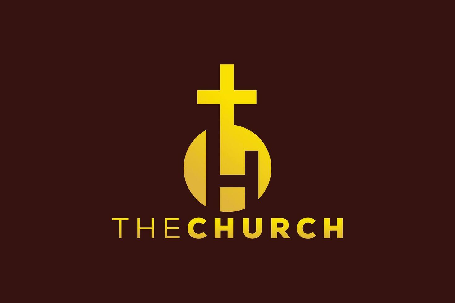 Trendy and Professional letter H church sign Christian and peaceful vector logo