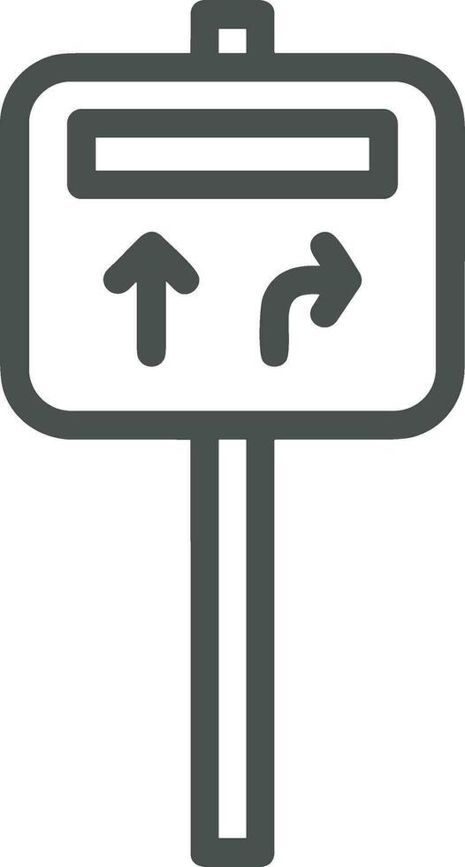 signpost direction icon symbol vector image. Illustration of the arrow information signboard guide destination design image. EPS 10