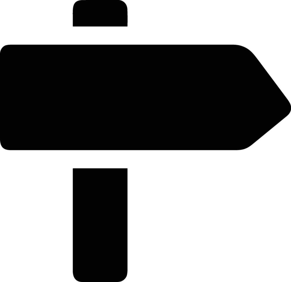 signpost direction icon symbol vector image. Illustration of the arrow information signboard guide destination design image. EPS 10