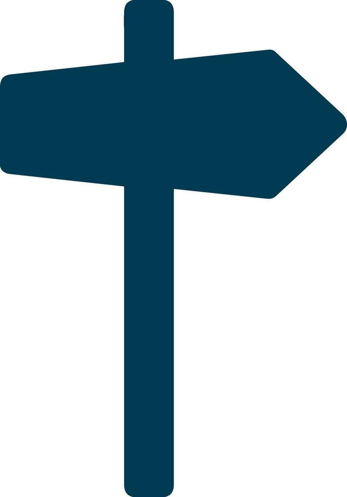 signpost direction icon symbol vector image. Illustration of the arrow information signboard guide destination design image. EPS 10