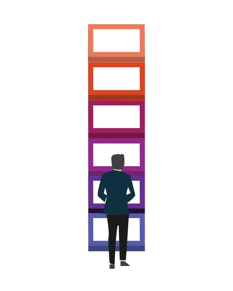 goal setting as the act of selecting a target or objective you wish to achieve vector