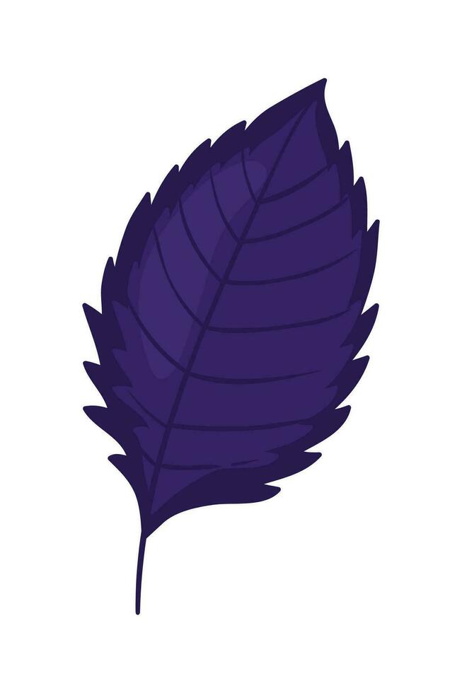 Tropical leaves Elements. Hand-drawn vector illustration. Tropical leaves and abstract exotic plan vector design elements on the white background.