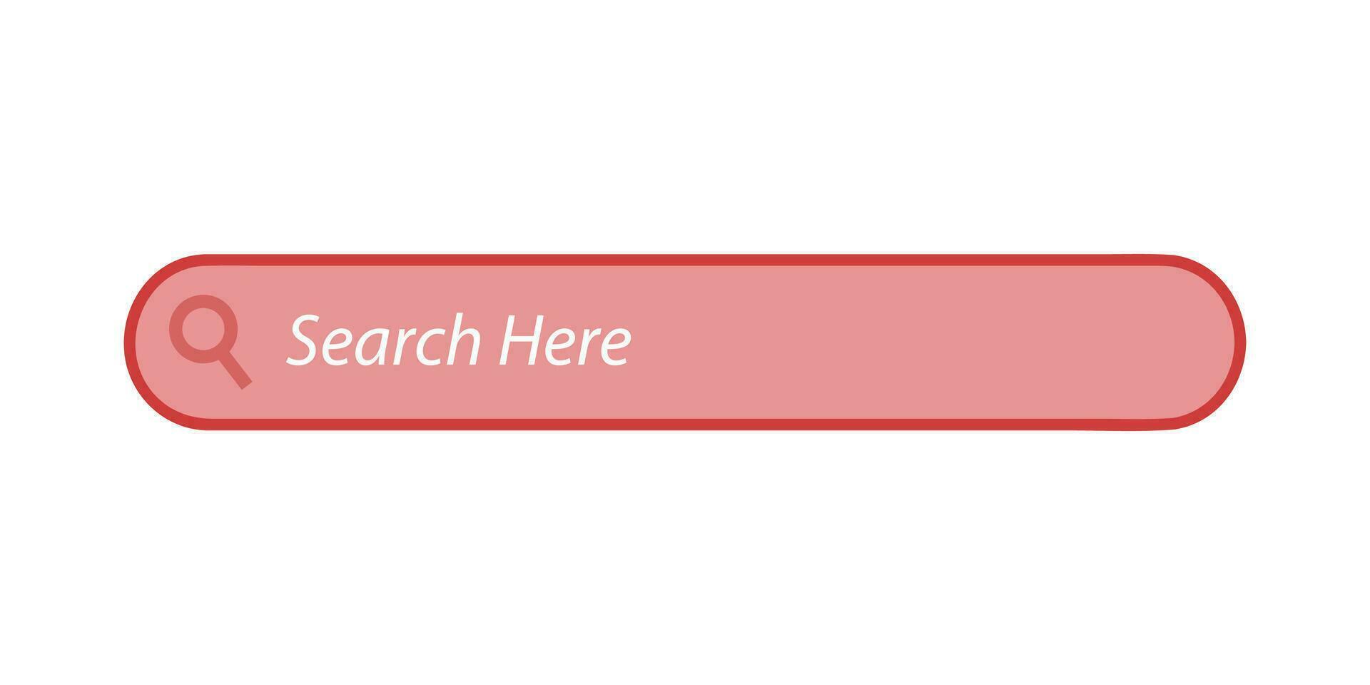 PrSearch Bar for UI, design, and website. Search Address and navigation bar icon. Templates for websites and Applications vector
