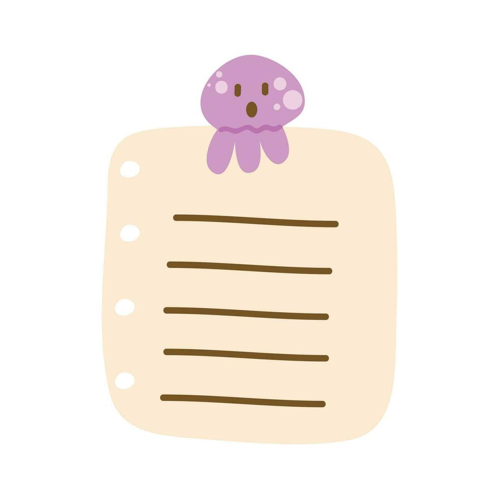 Cartoon task planners, cute paper sticky notes, banners, to do list or memo message notepads paper sheets. Blank schedule. Bookmarks. Colorful notepaper for kids, school or office. vector