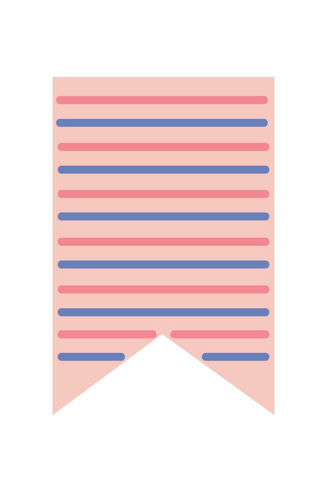 Valentine's Day Planner Sticker Illustration. Weekly planner with cute illustration terracotta theme graphic for journaling, sticker, and scrapbook. vector