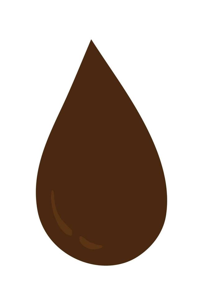 Hand Drawn Melting Choco Illustration. Chocolate drops and blots. Isolated seamless repeatable melted brown and white chocolate flow down vector