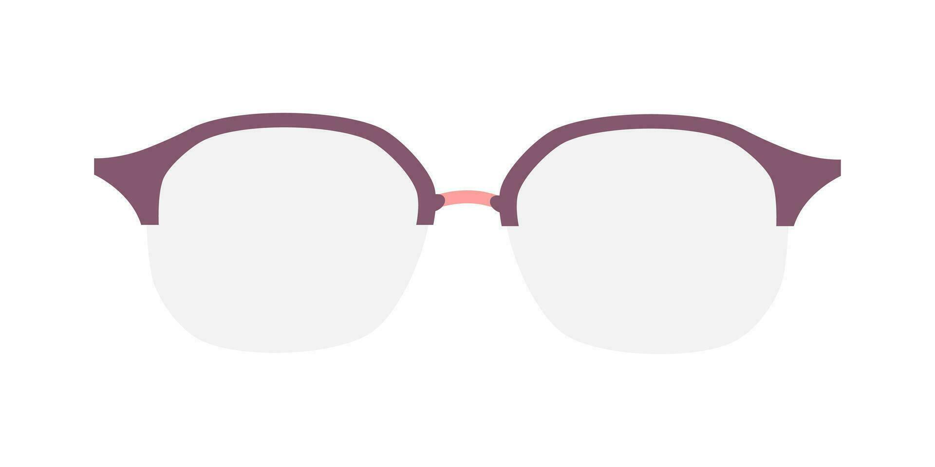 Sunglasses, glasses icon. Vector illustration, flat design. Funny summer glasses illustration.