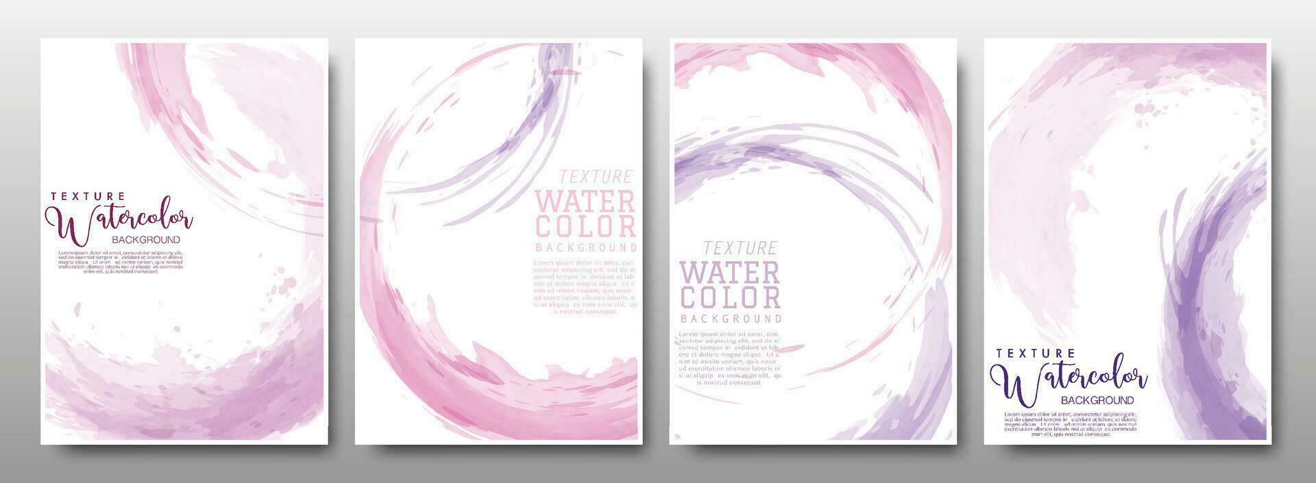 conjunto de antecedentes circulo pastel rosado vector