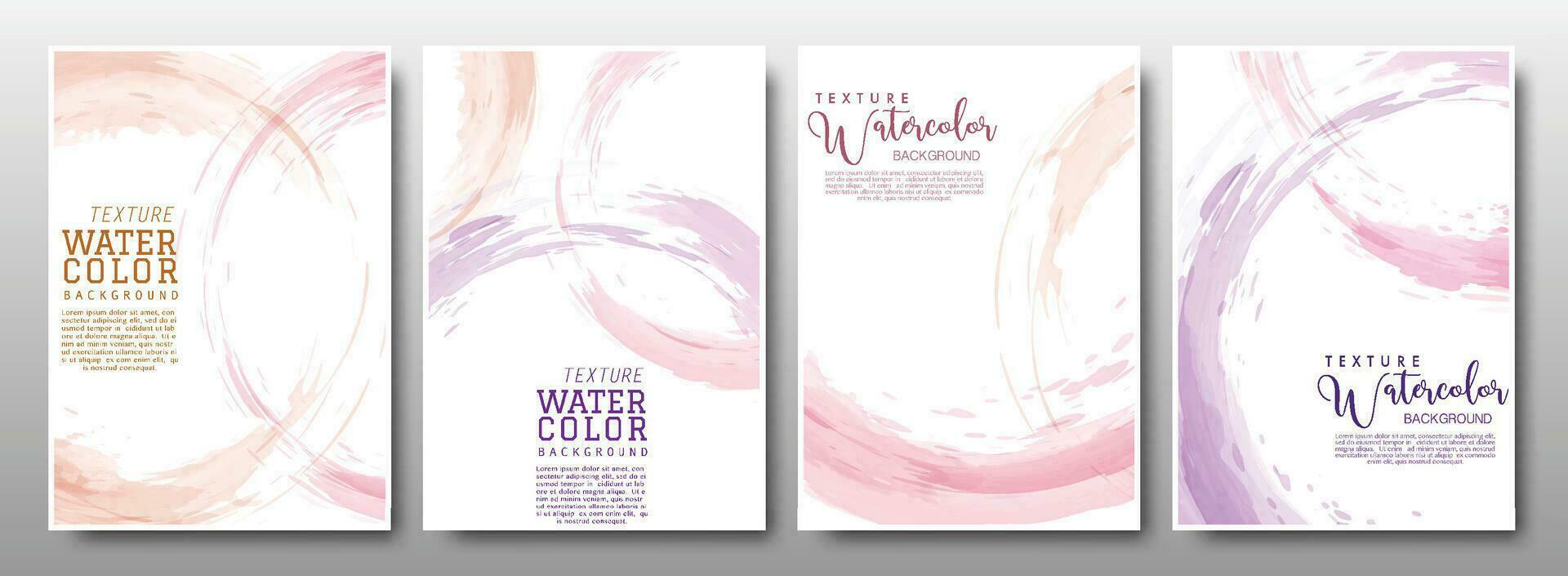 Set of background circle splash pastel vector