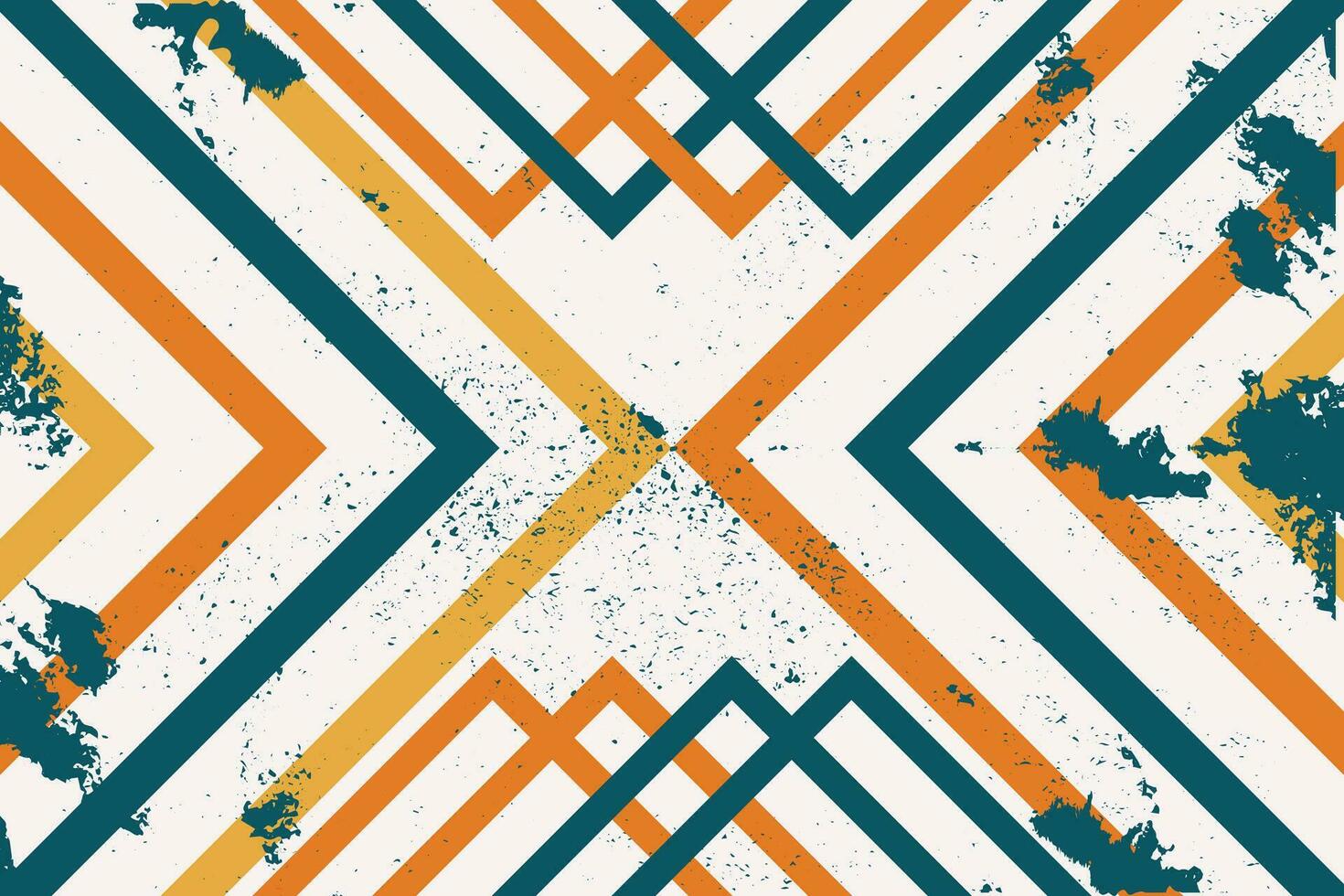 Motion Zoom Line vintage rays sunburst retro background With Grunge style vector
