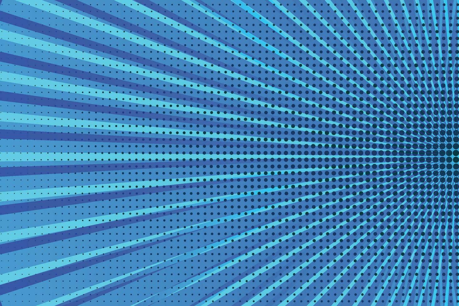Comic Style Sun Ray Zoom Speed Line abstract background vector