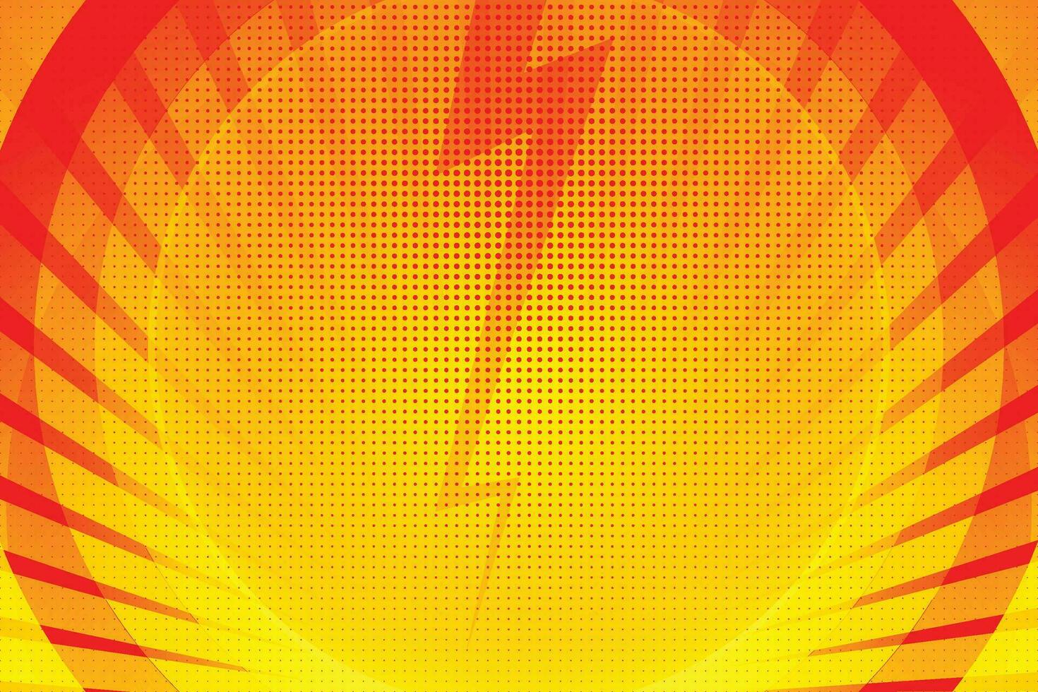 Comic Style Sun Ray Zoom Speed Line abstract background vector