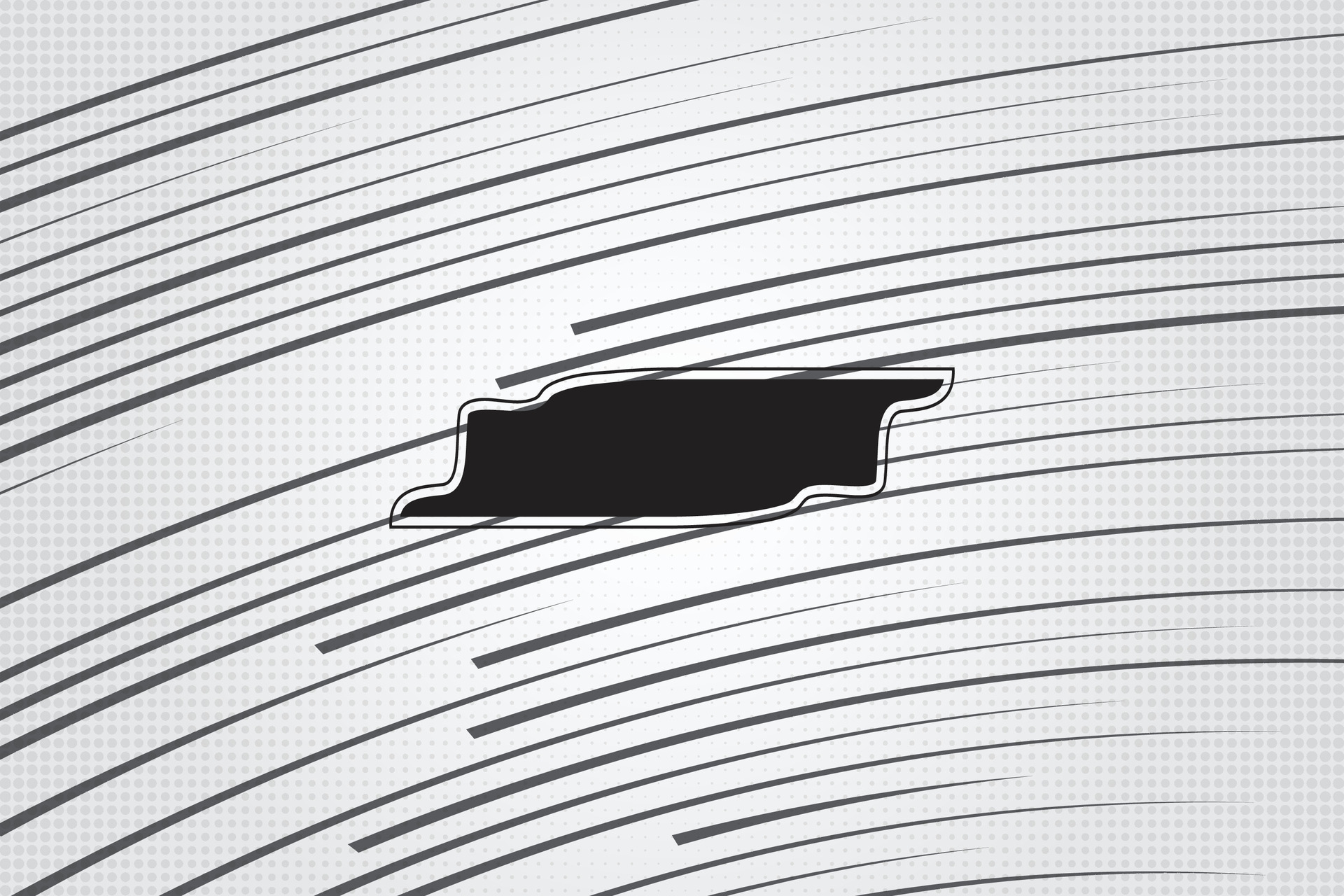 Comic Hand drawn zoom lines motion background And Sunburst pattern