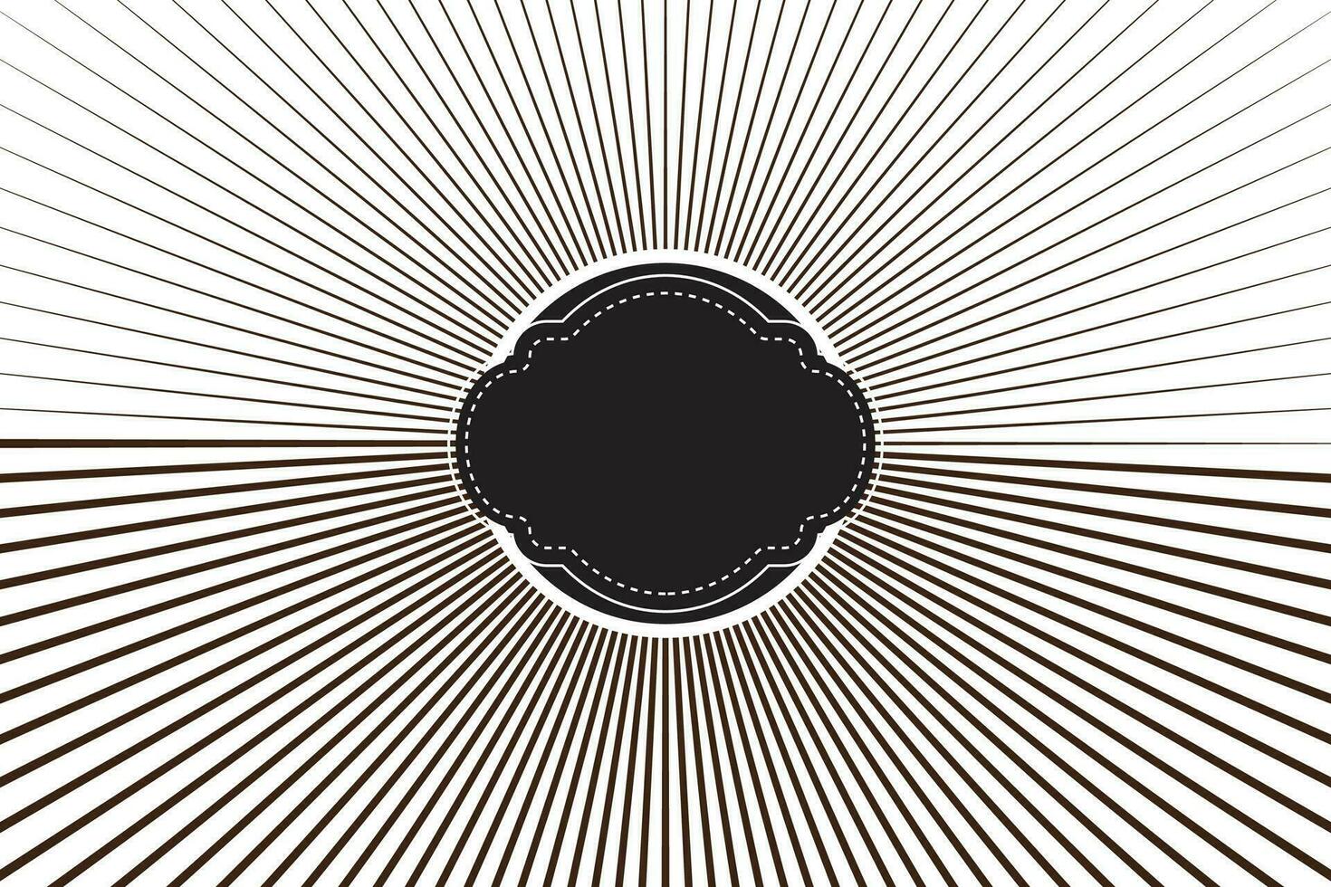Hand Drawn Comic Abstract Motion Speed Line Zoom Effect Backgroundd vector