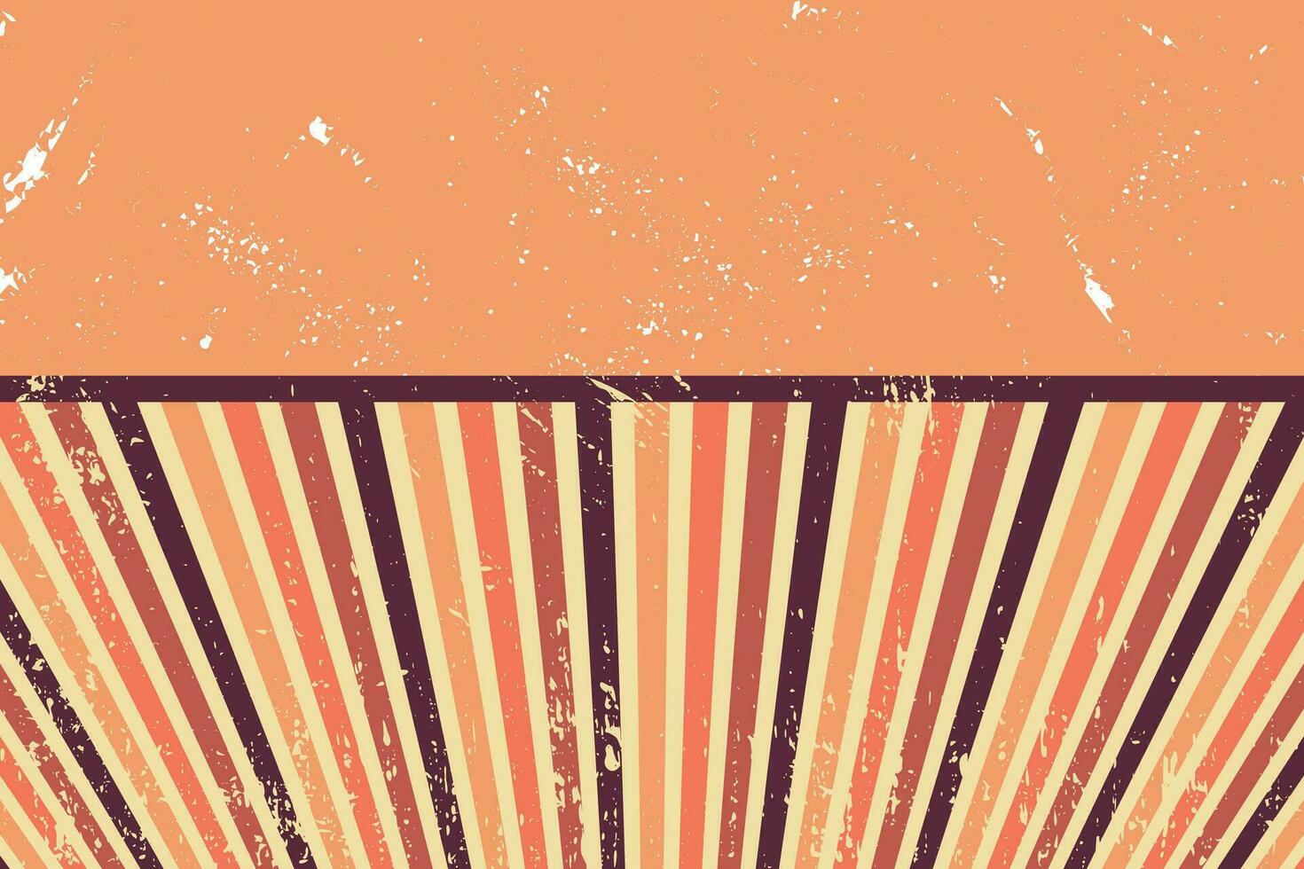 Motion Zoom Line vintage rays sunburst retro background With Grunge style vector