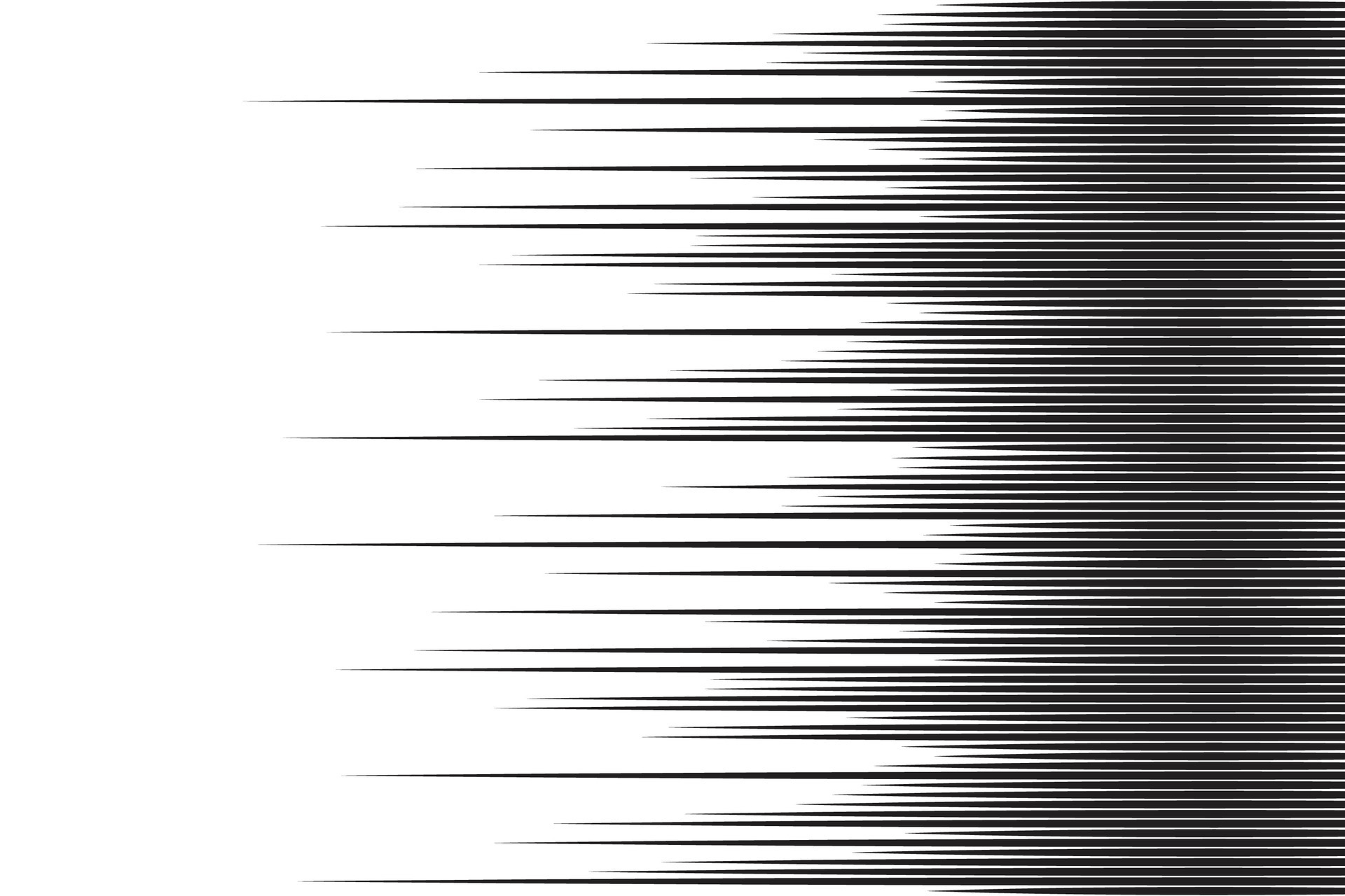 Comic Hand drawn zoom lines motion background And Sunburst pattern