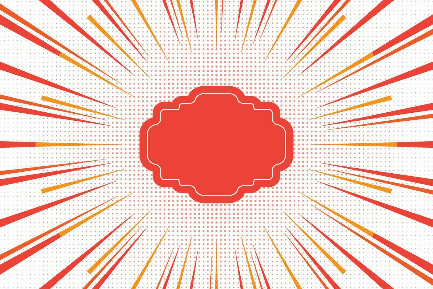 Hand Drawn Comic Abstract Motion Speed Line Zoom Effect Backgroundd vector