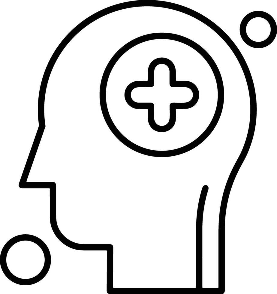 Brain idea symbol icon vector image. Illustration of the creative intelligence think design image