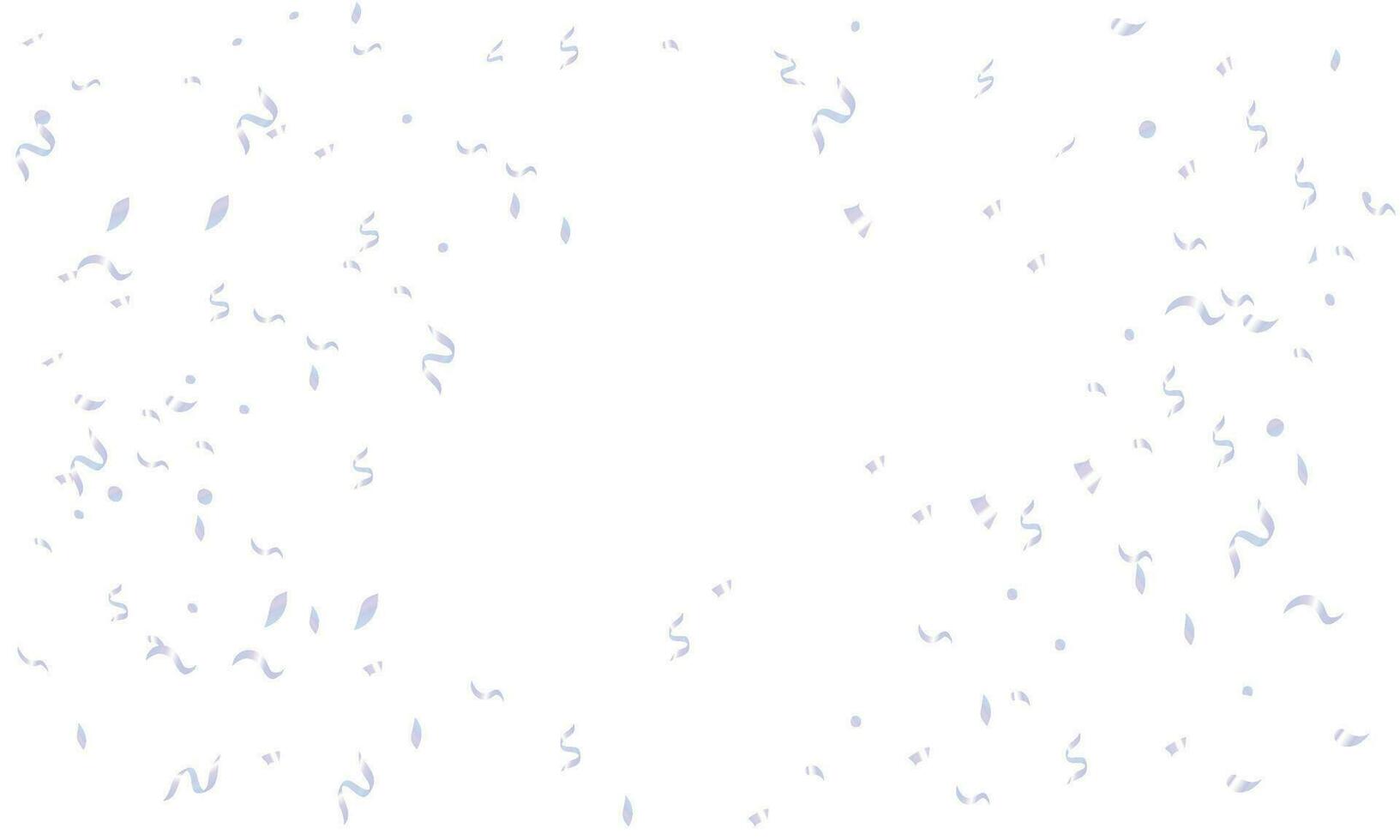 Vector blue confetti background