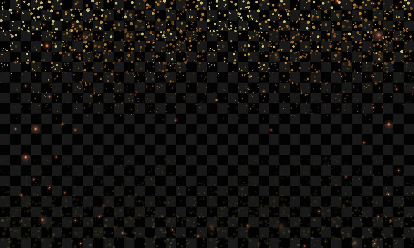 Vector black and gold glitter background