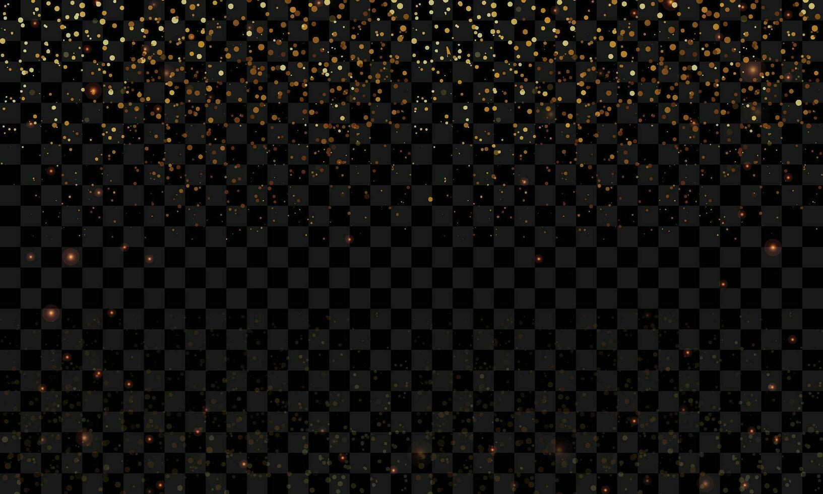 Vector black and gold glitter background