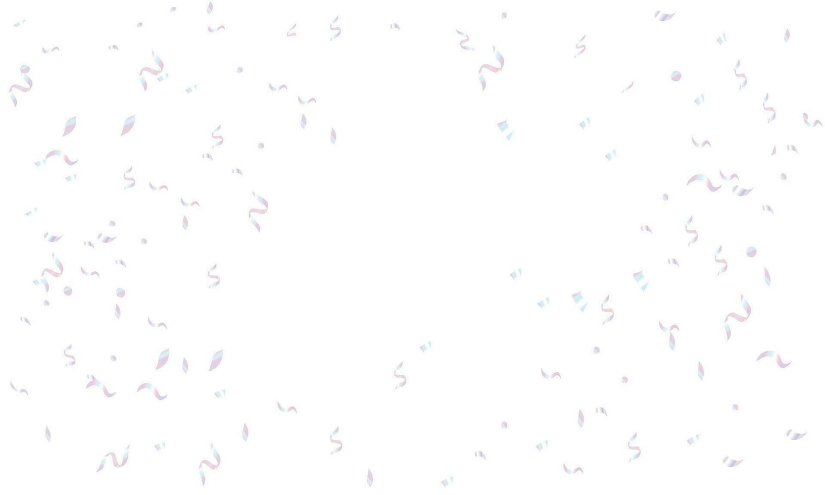 Vector abstract holographic confetti background