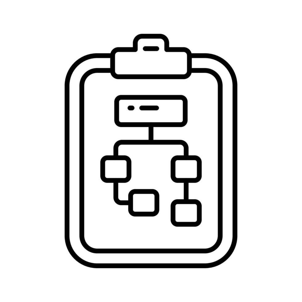 Data flow chart vector design in modern style, algorithm
