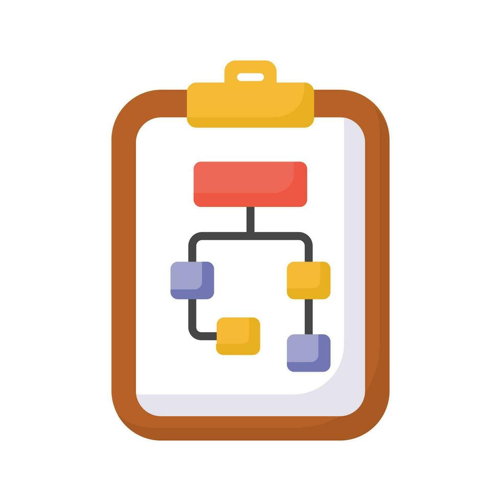 Data flow chart vector design in modern style, algorithm