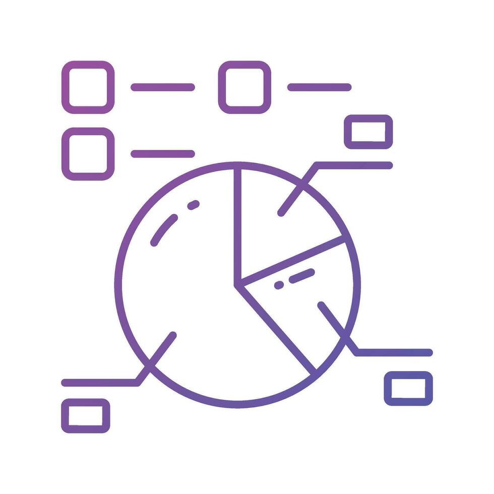 Grab this carefully crafted icon of Pie Graph, business analysis vector