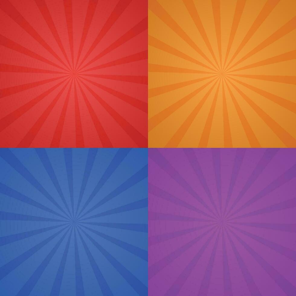 Vector shiny multicolor background collection