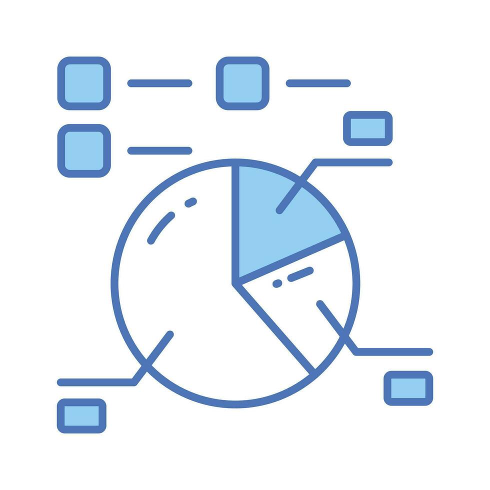 Grab this carefully crafted icon of Pie Graph, business analysis vector