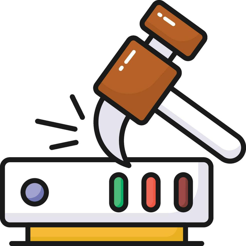 Data mining icon design, data digging vector in modern style, ready to use
